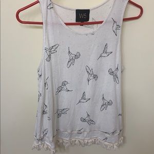 hummingbird tank top